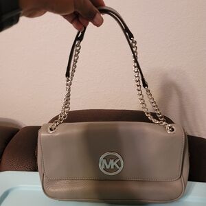 Michael Kors Gray Shoulder Bag